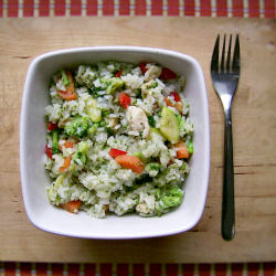 Spring Chicken Risotto