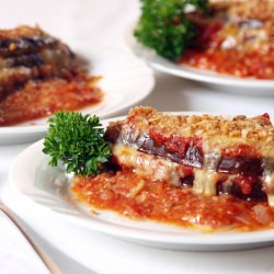 Eggplant Parmigiana –