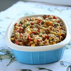 Rice and Roasted Vegetable Salad