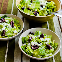 Mediterranean Salad with Hummus