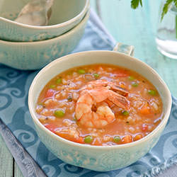 Rice and Shrimp Pottage