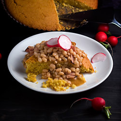 Moravian Beans and Cornbread