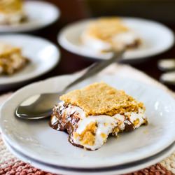 Nutella S’mores Bars