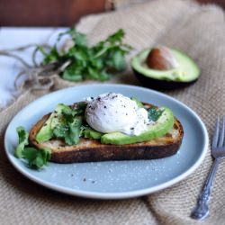 Avocado Toast with Poached Egg