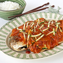 Sweet & Sour Pompano Fish