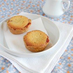 Cherry jam frangipane tartlets