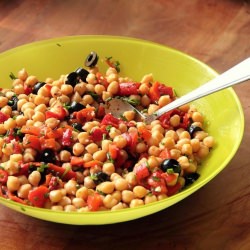 Chickpea salad