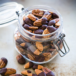 Chocolate Dipped Nuts