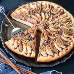 Egg and dairy free apple tart