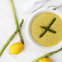 spring asparagus soup