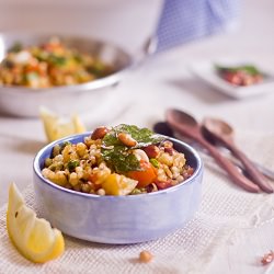 Sabudana Khichdi/Tapioca Pilaf