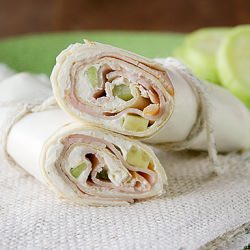 Cucumber Ranch Turkey Wraps