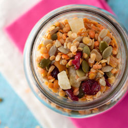 Beach Bum Lentil Trail Mix