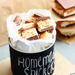Homemade Snickers