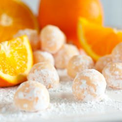 Orange Creamsicle Truffles