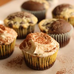 Black Bottom Cupcakes