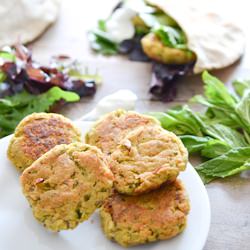 Chickpea and Zucchini Fritters