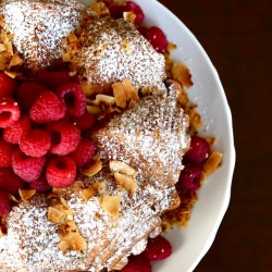 Coconut Raspberry Bundt Cake