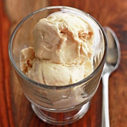 caramel swirl ice cream