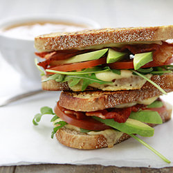 Grilled Cheese with Tomato, Avocado
