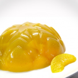 Peach Cobbler Cocktail Jello