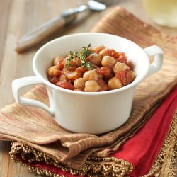 Braised Chickpeas