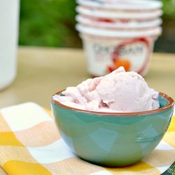 Blood Orange Frozen Yogurt