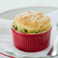 Chicken Pot Pie with Cornmeal Crust