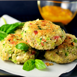 Bacon Bean Broccoli Fritters