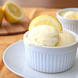 Lemon Curd Ice Cream