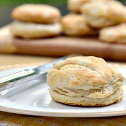 Low-fat Diner Style Biscuit
