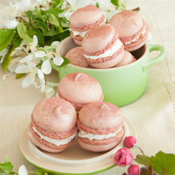 Cherry Blossom Macarons