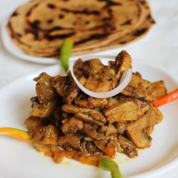 Mushroom Potato Indian Recipe