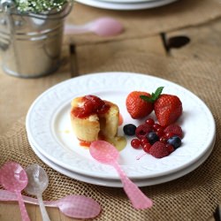 White chocolate coulant