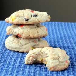 Vanilla cookies w/ reese’s