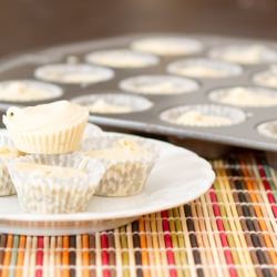 White Chocolate Cake Batter Cups