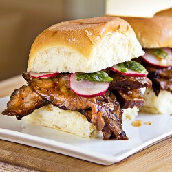 Smoky Hoisin Steak Sliders