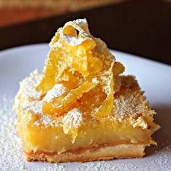 Tart lemon Squares