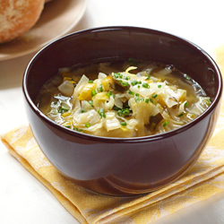 Leek and Cabbage Soup