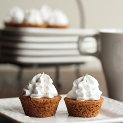 Mini Cappuccino Cookie Cups