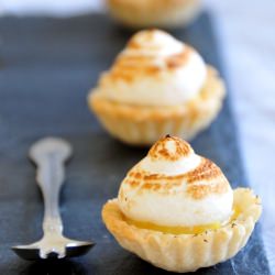Meyer Lemon Meringue Tartlets