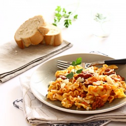 Pasta with Chorizo