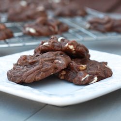Brownie Macadamia Cookies
