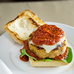 Chicken Parm Burgers
