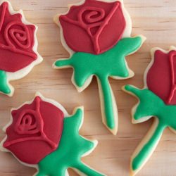 Rose Cookies