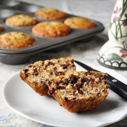 Banana Chocolate Chip Muffins