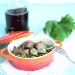 Liver of Chicken with Vegetables