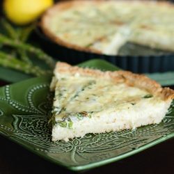 Skillet Asparagus Tart