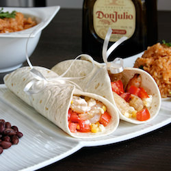 Shrimp and Roasted Corn Tacos
