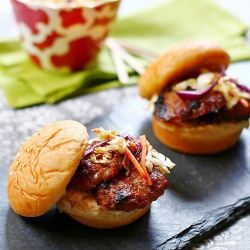 Five-spice pork sliders